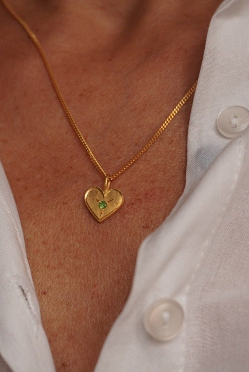 Fairy Heart Kolye · Tsavorit