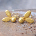 Olive Leaf Studs
